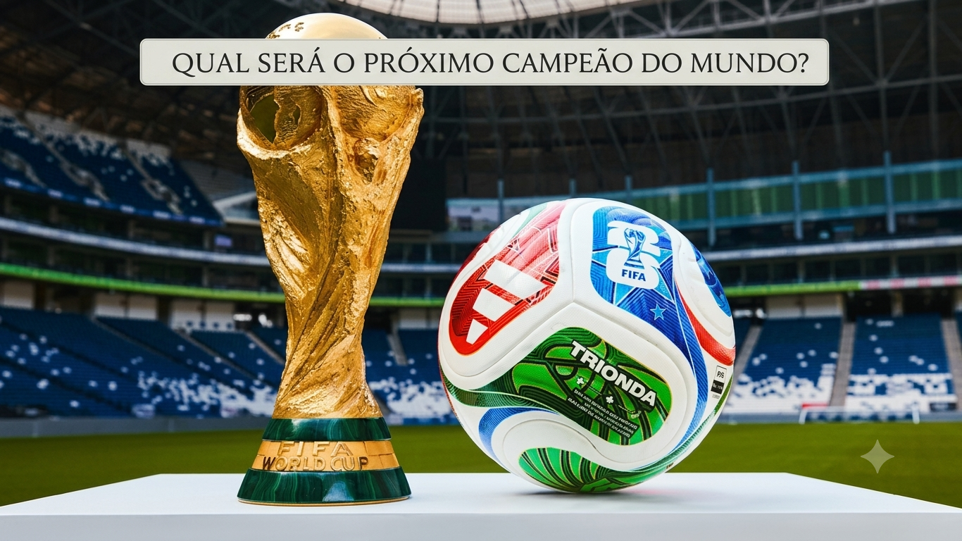 🏆 Quem ganhará a Copa 2026?