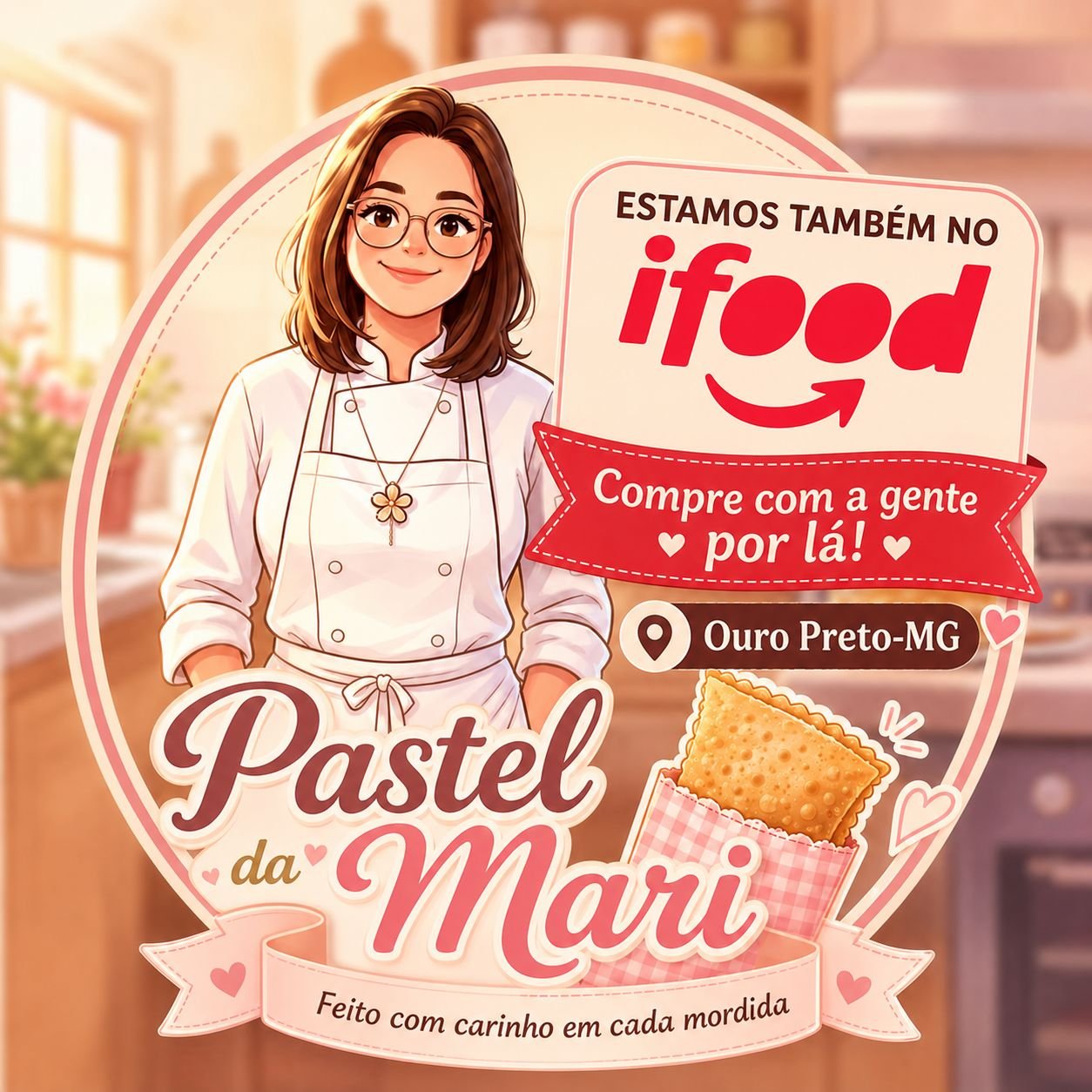 Pastel da Mari - Estamos também no iFood